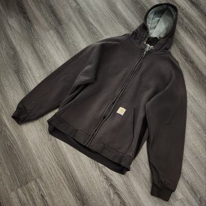 Vintage x Carhartt Fleece Lined Full Zip Men's Hoodie